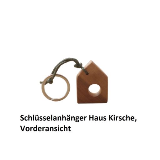 Schlüsselanhänger Haus Kirsche - 4